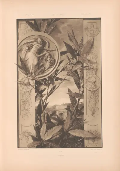 Die Pflanze in Kunst und Gewerbe Taf. 063 von Anton Seder