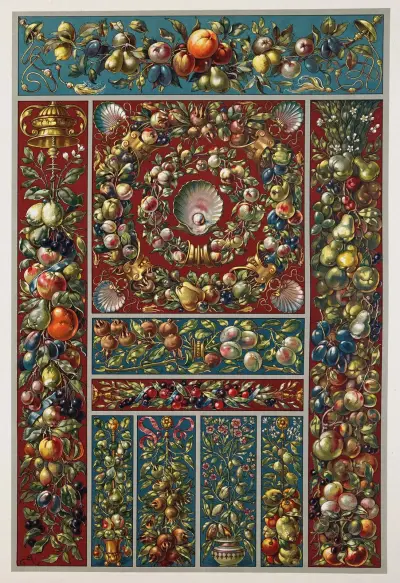 Die Pflanze in Kunst und Gewerbe Pl. 78 von Anton Seder