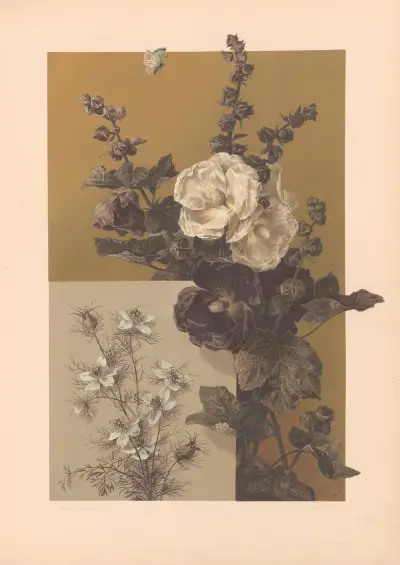 Die Pflanze in Kunst und Gewerbe (The Plant in Art and Industry) Pl.086 av Anton Seder