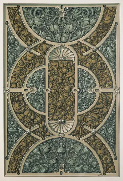 Die Pflanze in Kunst und Gewerbe Pl. 87 von Anton Seder