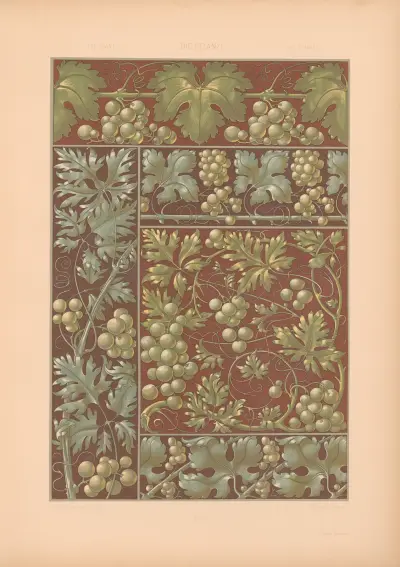 Die Pflanze in Kunst und Gewerbe (The Plant in Art and Industry) Pl.146 av Anton Seder