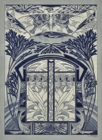 Moderne Malereien Pl.05 av Anton Seder