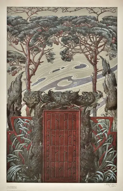 Moderna målningar Pl. 11 av Anton Seder