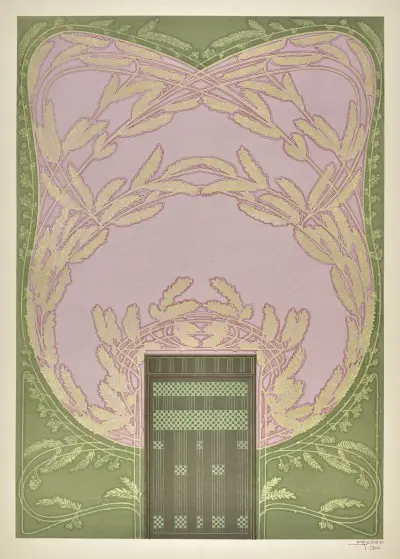 Moderne Malereien Pl.19 av Anton Seder