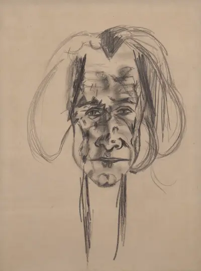 Autoportrait av Antonin Artaud