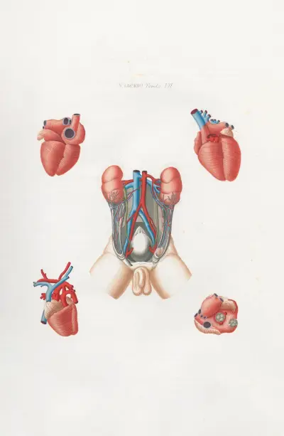 Anatomia Universale Pl.18 av Antonio Serantoni
