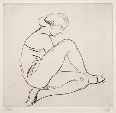 Sitzende Frau von Aristide Maillol