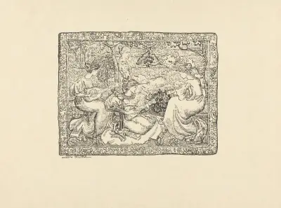 Tapisserie ou concert champêtre av Aristide Maillol