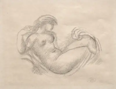Kvinna i vagga av Aristide Maillol