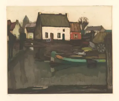 Bord du canal av Armand Apol