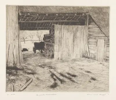 La porte charretière av Armand Apol