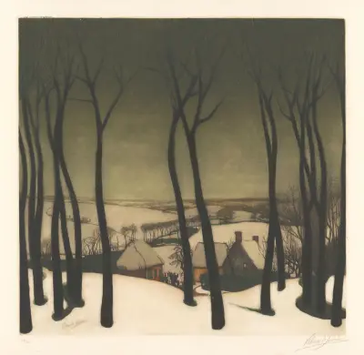 Paysage – nr 1 av Armand Apol