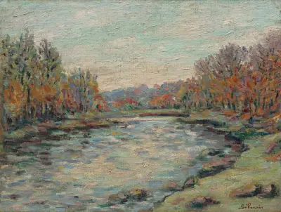 Barrage de Genetin av Armand Guillaumin