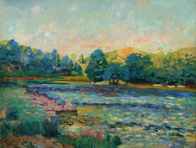 Flodbanker av Armand Guillaumin