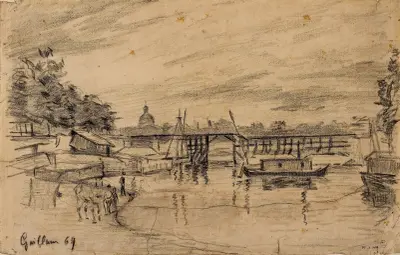 Seines stränder av Armand Guillaumin