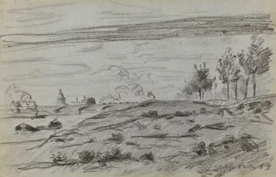 Ufer der Seine, 1869 von Armand Guillaumin