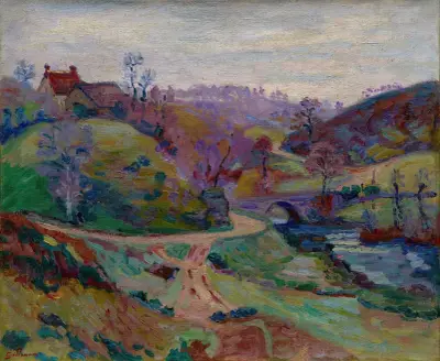 Crozant, Pont Charraud av Armand Guillaumin