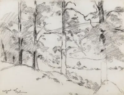 Crozant av Armand Guillaumin