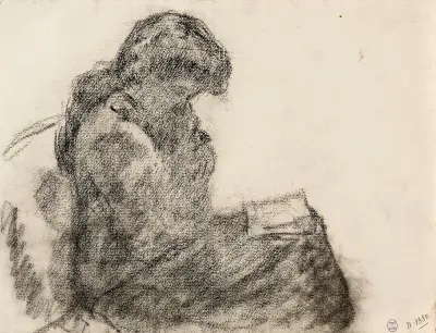 Femme lisant, Armand Guillaumin