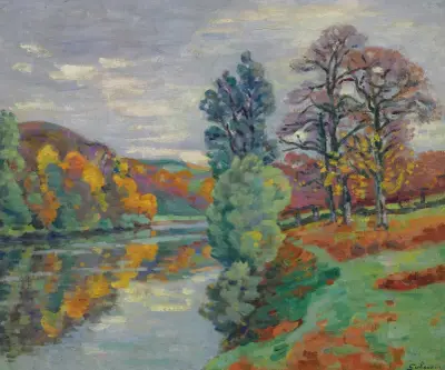 La Roche de l'Écho, Crozant von Armand Guillaumin
