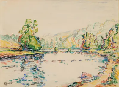 Le Creuze (Le Barrage de Génétin) av Armand Guillaumin