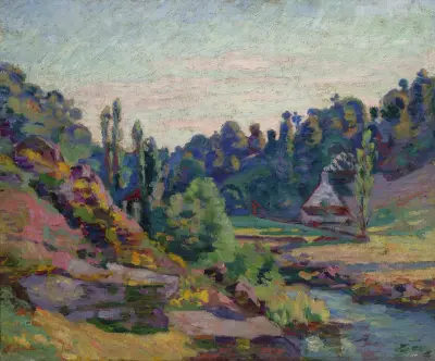Die Mühle von Jonon, Creuse von Armand Guillaumin