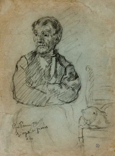 Konstnärens far av Armand Guillaumin
