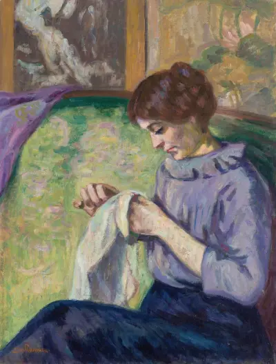 Madame Guillaumin syr av Armand Guillaumin