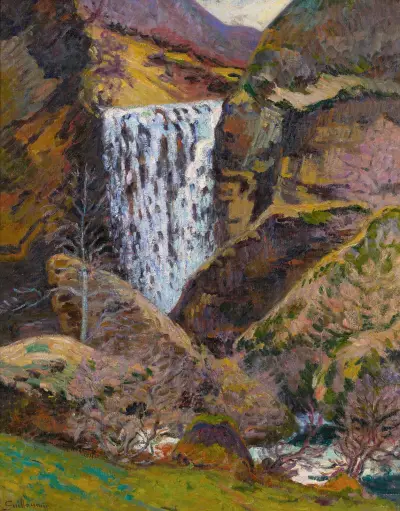 Landskap från Creuse av Armand Guillaumin