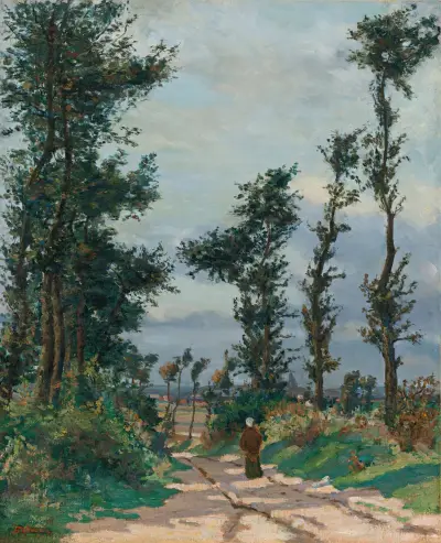 Landskap från Île-de-France av Armand Guillaumin