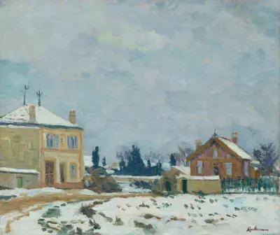 Landskap i Île-de-France av Armand Guillaumin