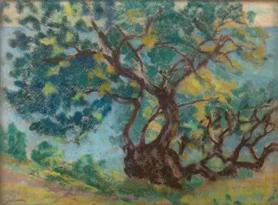 Roquebrune av Armand Guillaumin