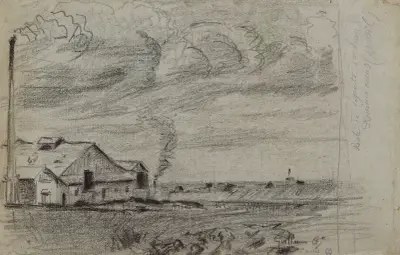 Weg zur Porte d’Orléans von Armand Guillaumin