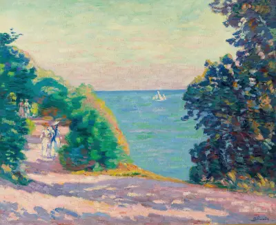 Saint Palais av Armand Guillaumin