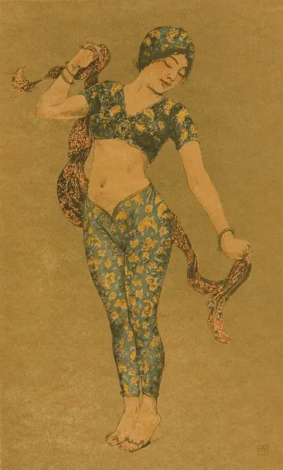 A Dancer av Armand Rassenfosse