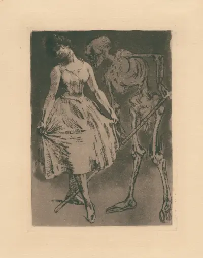 De vrouw en de dood, Armand Rassenfosse