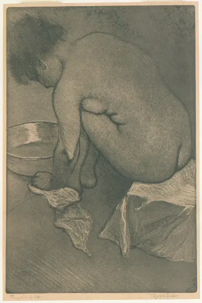 Femme à sa toilette, Armand Rassenfosse