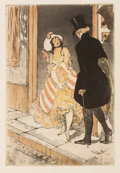 Illustration för La vengeance d’une Femme av Armand Rassenfosse