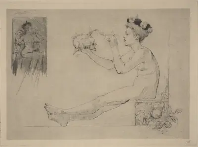 La Coquetterie, Armand Rassenfosse