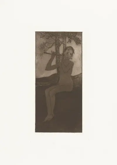 Le Chant de la Cigale av Armand Rassenfosse