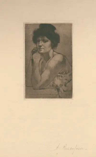 Portret van dame, Armand Rassenfosse
