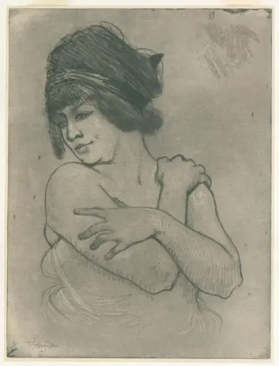 Studie av Armand Rassenfosse