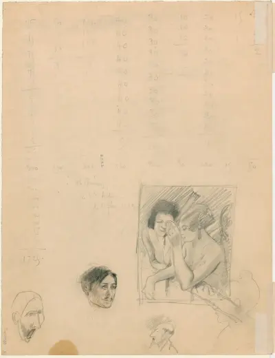 Studier av Armand Rassenfosse