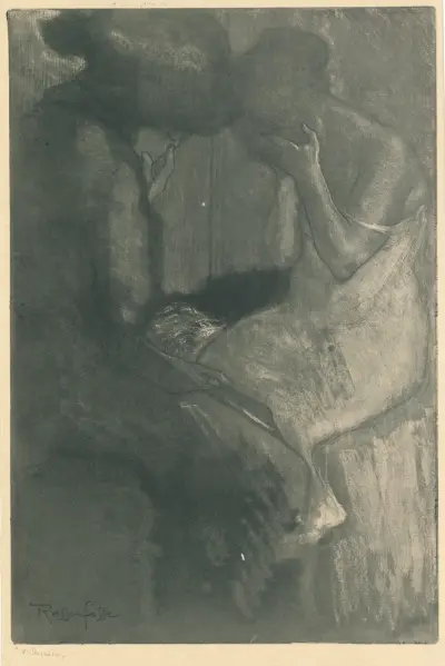 Sörjande kvinnor av Armand Rassenfosse