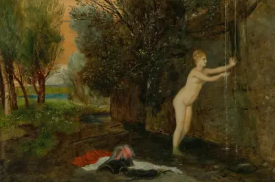 Vid källan av Arnold Böcklin