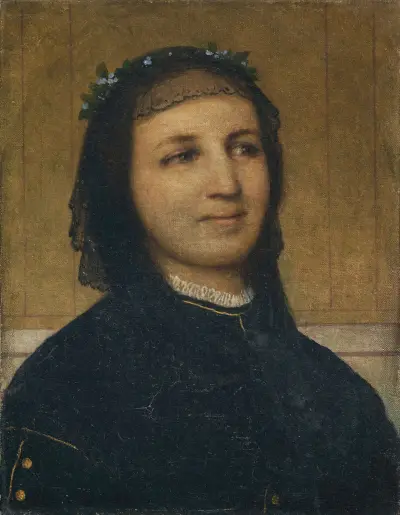 Bildnis Margaretha Antoinette Mähly-Schermar av Arnold Böcklin