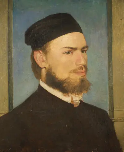 Målaren Franz von Lenbach av Arnold Böcklin