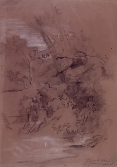 Götter Griechenlands von Arnold Böcklin