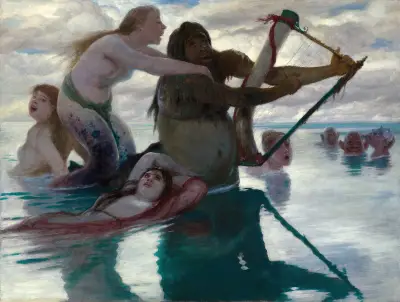 I havet av Arnold Böcklin