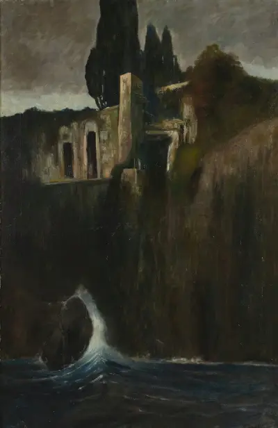 Pejzaż, Arnold Böcklin